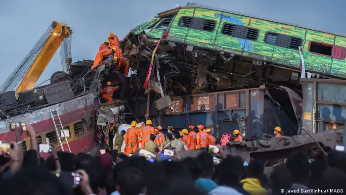 حادثة القطارات في الهند (بلاسور، أوديشا الرابع من يونيو 2023)