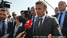 Präsident Macron reagiert nach Fan-Angriff auf krebskrankes Kind