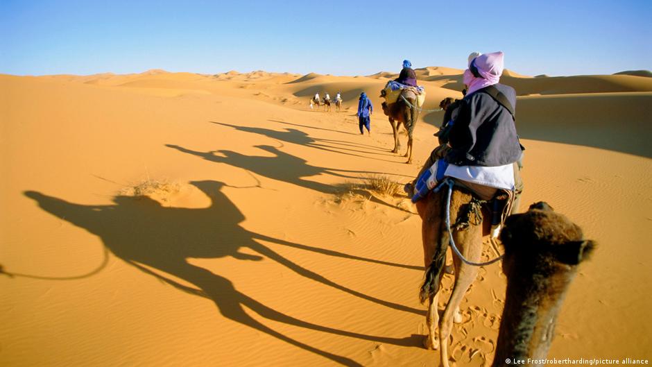 Sahara je toliko suva da lako nastaju peščane oluje
