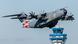 Maniobra de un avión militar A400M en Colonia. (Archivo).