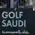 Der thailandische Golspieler Jazz Janewattananond schlägt 2020 bei einem Golfturnier in Saudi-Arabien ab