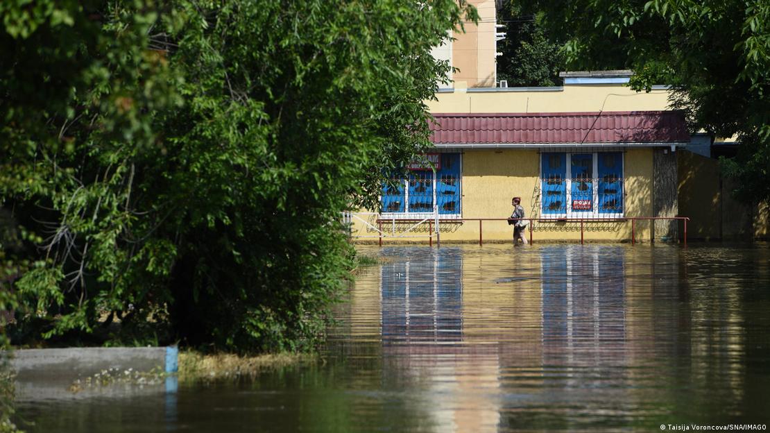 Украина поплави Нова Каховка