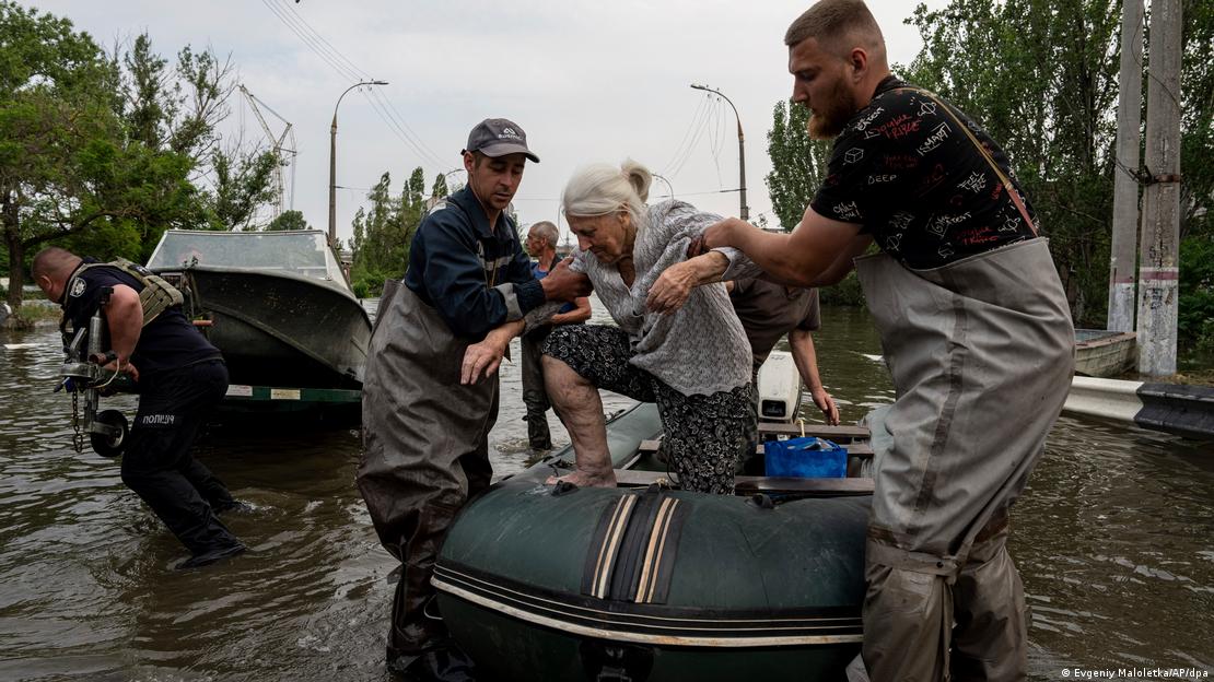 Украина Херсон поплави