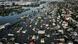 Houses and other buildings are shown surrounded by water, after the collapse of the Kakhovka dam in Ukraine Houses and other buildings are shown surrounded by water, after the collapse of the Kakhovka dam in Ukraine