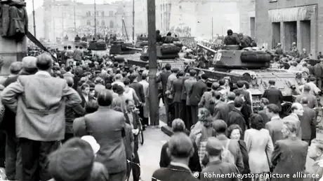 Volksaufstand in Ost-Berlin am 17. Juni 1953