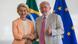La presidenta de la Comisión Europea, Ursula von der Leyen, junto al presidente de Brasil, Luiz Inácio Lula da Silva. La presidenta de la Comisión Europea, Ursula von der Leyen, junto al presidente de Brasil, Luiz Inácio Lula da Silva.