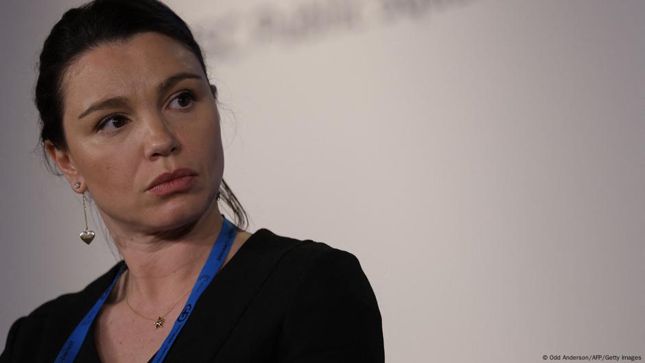 Žana Njemcova (2023) na Minhenskoj bezbednosnoj konferenciji