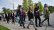 Young plaintiffs in a climate lawsuit challenging Montana's government for not doing enough to combat climate change are seen outside the Lewis and Clark County courthouse, June 12, 2023, in Helena, Mont. Young plaintiffs in a climate lawsuit challenging Montana's government for not doing enough to combat climate change are seen outside the Lewis and Clark County courthouse, June 12, 2023, in Helena, Mont.