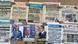 Un stand de journaux à Kinshasa Un stand de journaux à Kinshasa