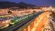 TRhe Mecca light rail operated in the Hajj season in Mecca, Saudi Arabia on July 13, 2022