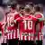 El Athletic Club llega a Dortmund con muchos jugadores salidos de la cantera de Lezama.