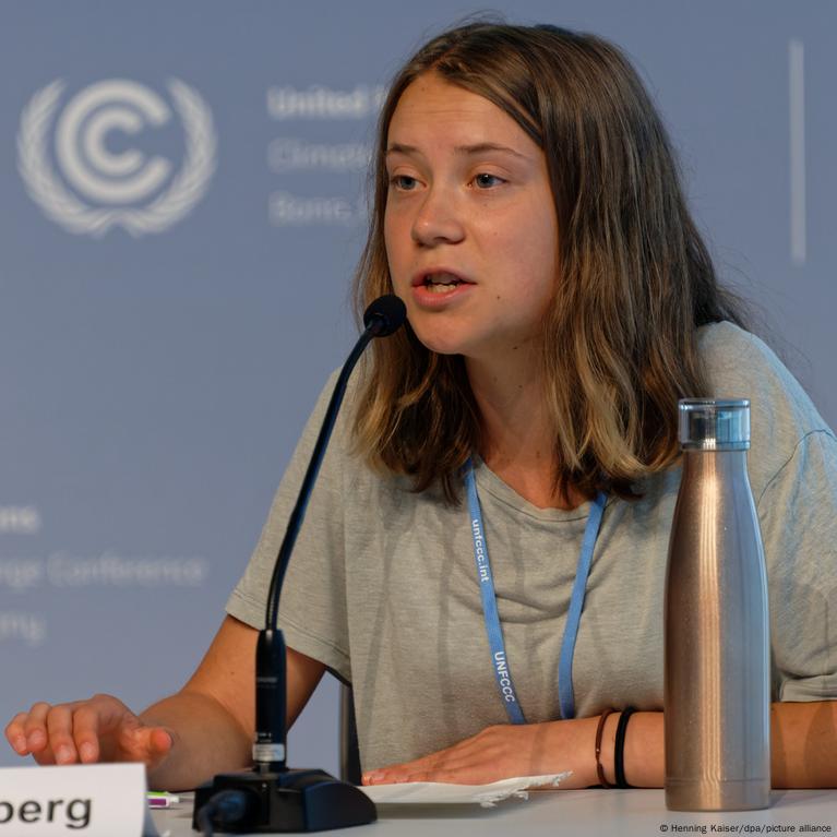 Грета Тунберг выступила на проукраинском митинге в Германии – DW –15.06.2023
