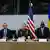 Belgien NATO Verteidigungsminister Treffen Brüssel | Stoltenberg, Milley, Austin und Reznikov