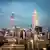 Vista del skyline de Manhattan, Nueva York.