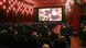 Interior of a full movie theater in Berlin. Interior of a full movie theater in Berlin.