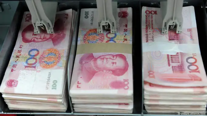 Chinesische Währung Renminbi FLASH-GALERIE