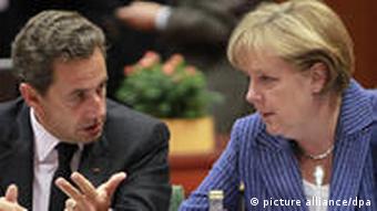 Merkel und Sarkozy (Foto: dpa)