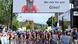 Illustration picture of the peloton crossing the finish line pictured mourning after the Gino Memorial Ride as part of stage 6 on June 16, 2023. Illustration picture of the peloton crossing the finish line pictured mourning after the Gino Memorial Ride as part of stage 6 on June 16, 2023.