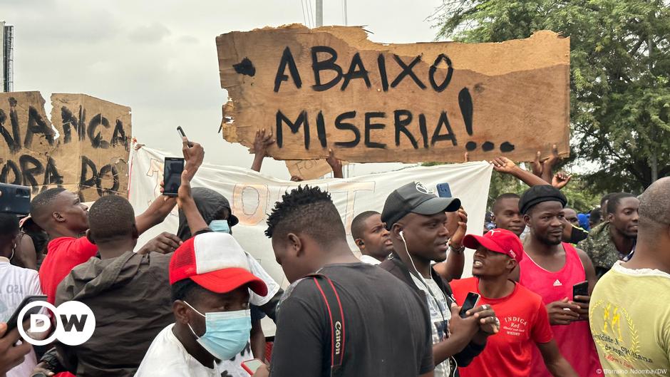 Angola Polícia Acusa Unita De Liderar Manifestação Dw 18062023 