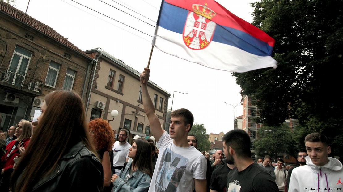 Протести против насилството во Белград