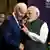 圖為去年11月美國總統拜登與印度總理莫迪在印尼的G20峰會談話。