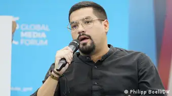 El periodista Oscar Martínez.