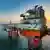 Нефтегазовая буровая платформа Petromar Central австрийской компании OMV в Черном море у берегов Румынии