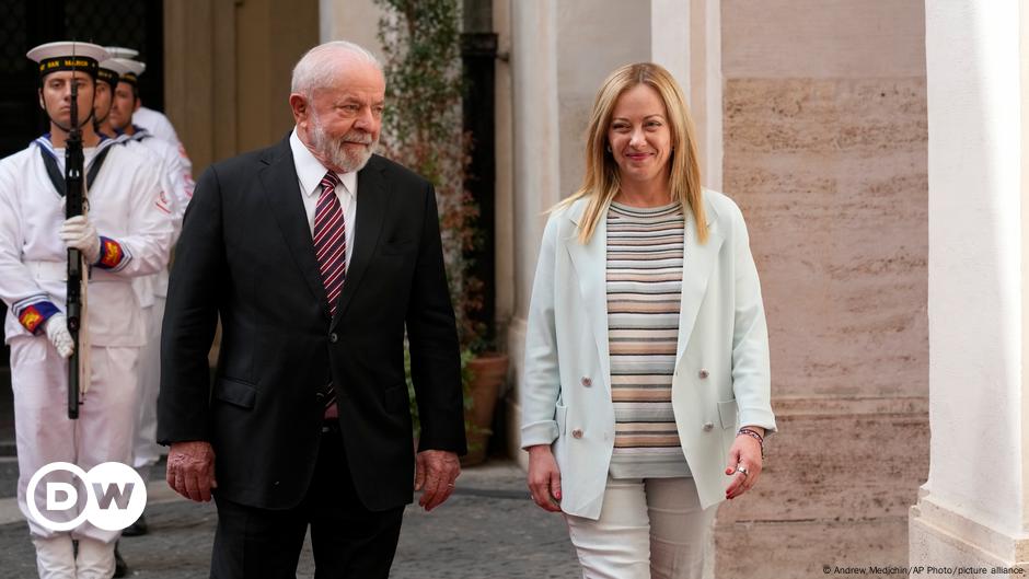 Meloni Y Lula Abordan En Roma La Guerra De Rusia En Ucrania Dw