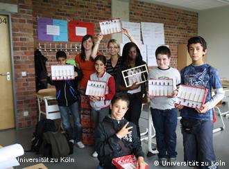 Der Mathekurs der Ferienschule (Foto: Universität zu Köln)