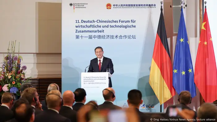 德中经济关系未来将怎样发展？图为中国国务院总理李强2023年6月赴德国参加中德政府磋商