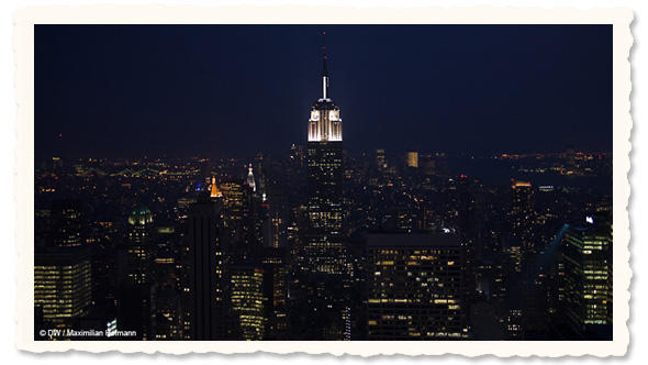 Ein Sommer mit Goethe: Postkarte aus New York City (Foto: DW / Maximilian Hofmann)