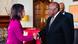 Annalena Baerbock na Cyril Ramaphosa