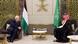 El presidente palestino Mahmud Abás en un encuentro con el príncipe heredero saudita Mohamed bin Salman (18.04.2023) El presidente palestino Mahmud Abás en un encuentro con el príncipe heredero saudita Mohamed bin Salman (18.04.2023)
