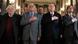 Foto de José Mujica, Luis Lacalle Herrera, Julio Sanguinetti y Luis Lacalle Pou. Foto de José Mujica, Luis Lacalle Herrera, Julio Sanguinetti y Luis Lacalle Pou.