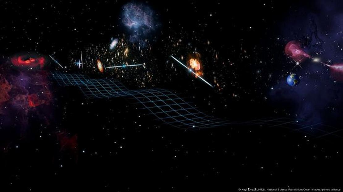 Illustration | Gravitationswellen Illustration | Gravitationswellen