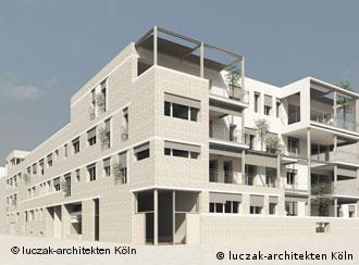 Baugruppe Köln-Sülz Entwurf Thomas Luczak (Foto: luczak-architekten Köln)