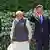 图为2016年10月，俄国总统普京、印度总理莫迪与中国国家主席习近平在印度参加金砖五国会议。