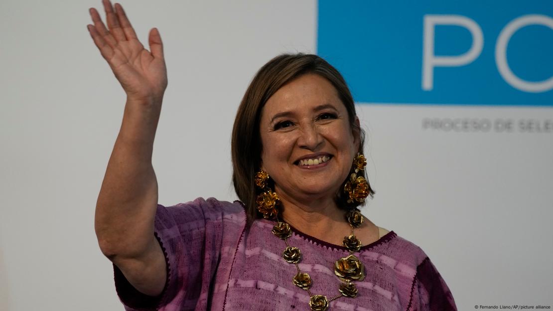 Xóchilt Gálvez, senadora y aspirante a la candidatura presidencial por la oposición mexicana.