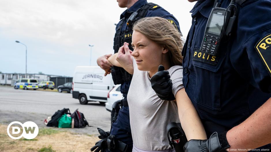 Švédsko obviňuje Gretu Thunbergovou z neuposlechnutí policie – DW – 07/05/2023