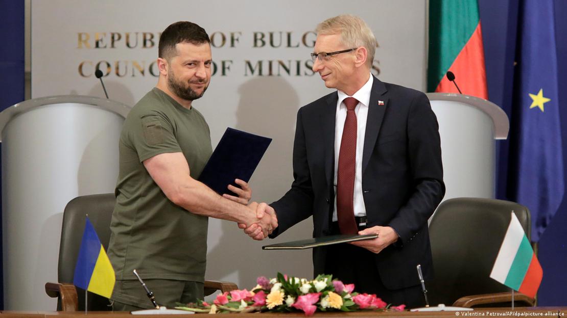 Украинският президент Володимир Зеленски посети в България по покана на правителството на академик Николай Денков
