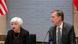 Janet Yellen (l), US Treasury Secretary, speaks, alongside Nicholas Burns, US Ambassador to China, during a roundtable discussion with members of the US business community. Janet Yellen (l), US Treasury Secretary, speaks, alongside Nicholas Burns, US Ambassador to China, during a roundtable discussion with members of the US business community.