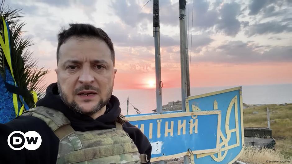 Zelensky returns to Ukraine with soldiers from Mariupol – DW – 07/08/2023