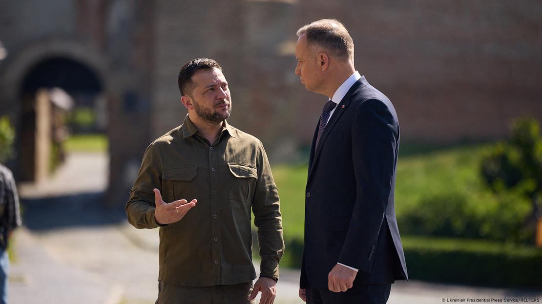 Wolodymyr Selenskyj und Andrzej Duda 