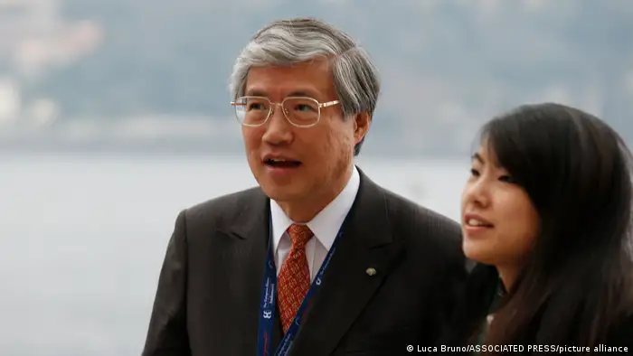 出生在台湾的美籍经济学家辜朝明(2015年资料照)