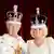 Großbritannien Portrait Charles III Königin Camilla