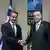 PM Yunani Mitsotakis dan Presiden Turki Erdogan pada pertemuan NATO di Vilnius, Juli 2023