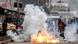 Tear gas is fired at a protester in Kenya, July 12 Tear gas is fired at a protester in Kenya, July 12