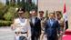 Präsident Bashar al-Assad empfängt den irakischen Premierminister Muhammad al-Sudani in Syrien Präsident Bashar al-Assad empfängt den irakischen Premierminister Muhammad al-Sudani in Syrien