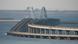 Foto del puente de Kerch en Crimea en una imagen de archivo. Foto del puente de Kerch en Crimea en una imagen de archivo.