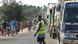 Convoi de camions dans la localité anciennement disputée de Macomia, dans la province troublée mozambicaine de Cabo Delgado Convoi de camions dans la localité anciennement disputée de Macomia, dans la province troublée mozambicaine de Cabo Delgado